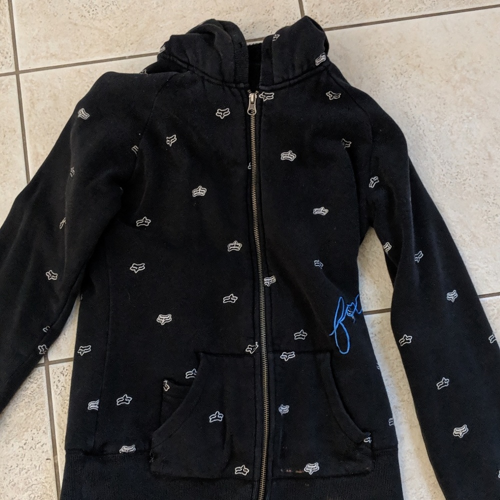 Black Girls Fox Jacket